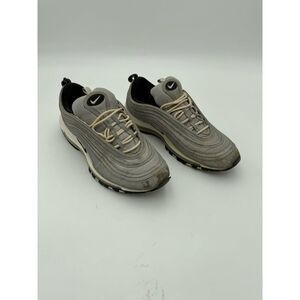 Nike Air Max 97 Gray White Full Length Reflective Air Sneakers Men's Size 13
